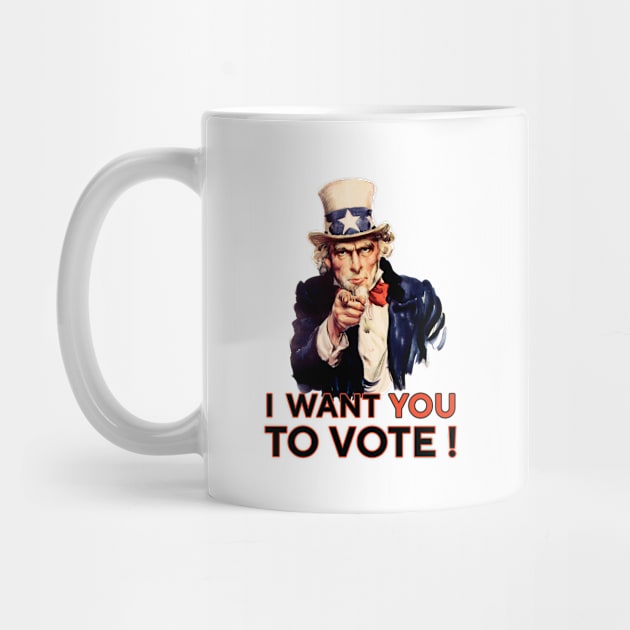 i want you to vote by Oopstore